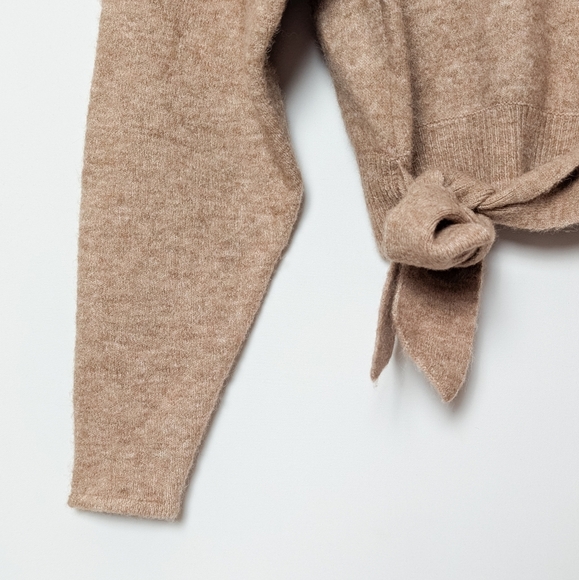 WILFRED Lorin Sweater Alpaca Wool Turtleneck Dusty Rose Pink XXS Aritzia - Picture 8 of 10